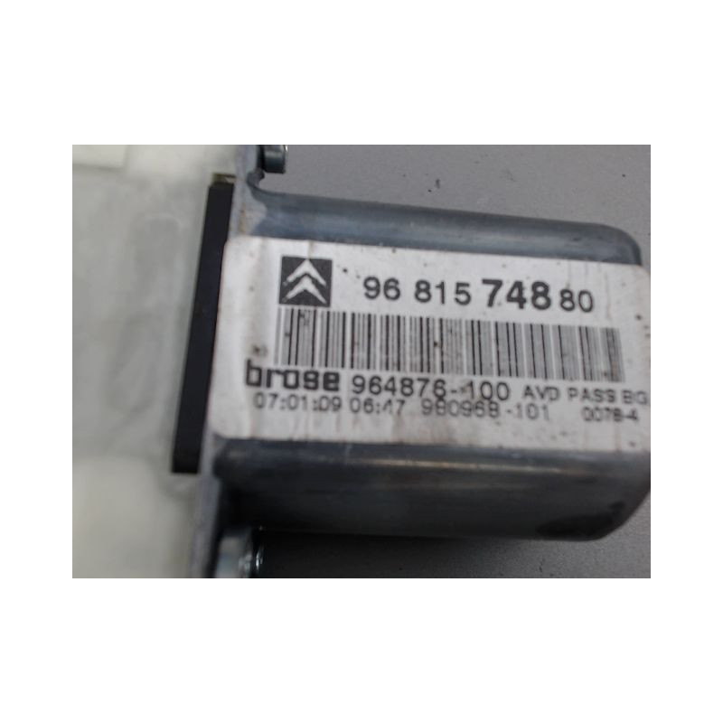 MECANISME LEVE-GLACE AVANT DROIT CITROEN C4