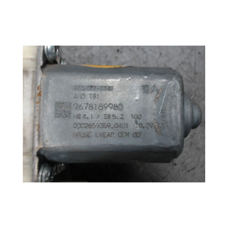 MECANISME+MOTEUR LEVE-GLACE ARRIERE DROIT PEUGEOT 308