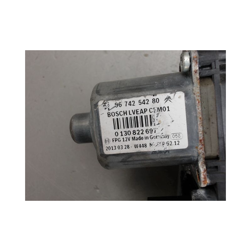 MECANISME LEVE-GLACE AVANT GAUCHE PEUGEOT 208