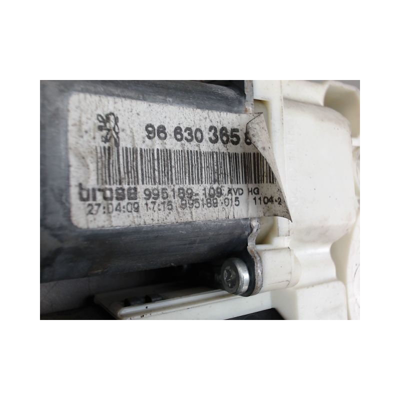 MECANISME LEVE-GLACE AVANT DROIT PEUGEOT 407