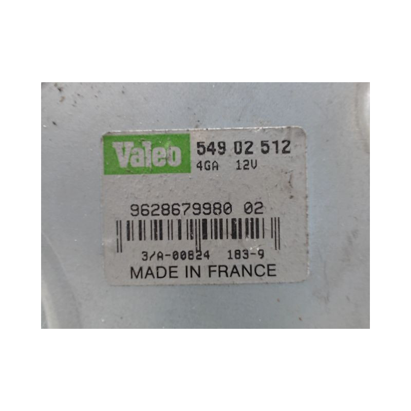 MECANISME ESSUIE-GLACE ARRIERE PEUGEOT 206