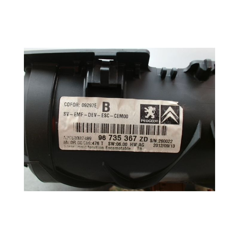 ECRAN GPS PEUGEOT 5008 MONOSP. I Phase 1 2009-2013
