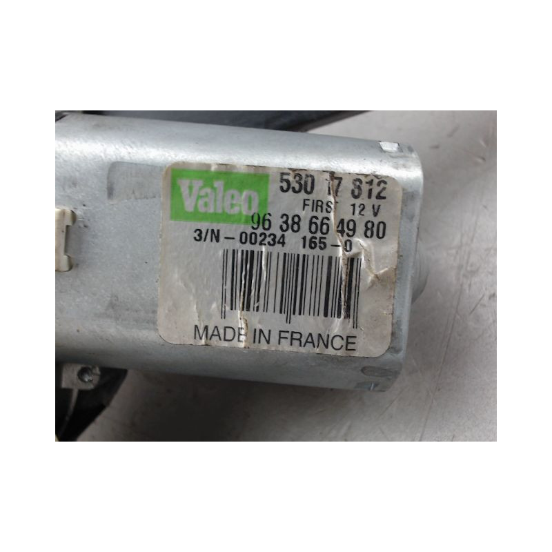 MECANISME ESSUIE-GLACE ARRIERE PEUGEOT 206