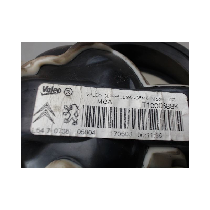 MOTEUR VENTILATEUR CHAUFFAGE PEUGEOT 308