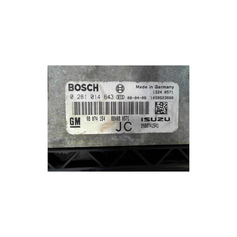 CALCULATEUR MOTEUR OPEL ASTRA (H) 2007-2010