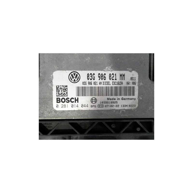CALCULATEUR MOTEUR VOLKSWAGEN TOURAN PH2 06-10