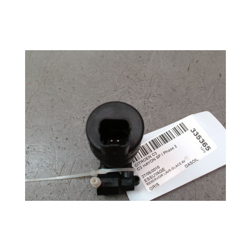 POMPE LAVE-GLACE AVANT CITROEN C3 I Phase 2 2005-2010