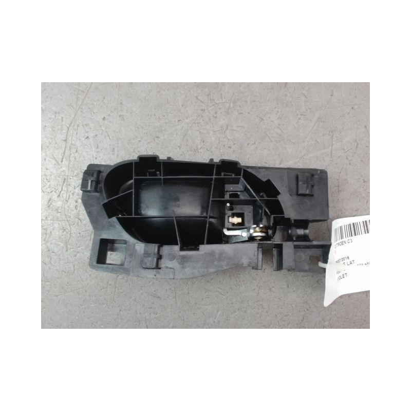 POIGNEE INTERIEURE PORTE ARRIERE GAUCHE CITROEN C3 II Phase 2 (A51) 2013-2016