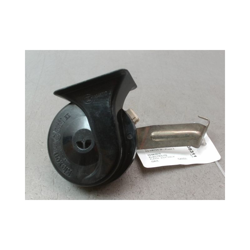 KLAXON / AVERTISSEUR CITROEN C3 I Phase 2 2005-2010