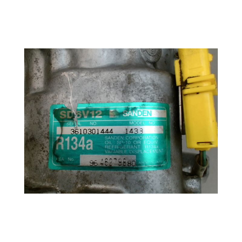 COMPRESSEUR AIR CONDITIONNE PEUGEOT 206
