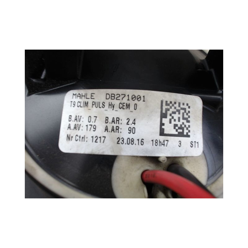 MOTEUR VENTILATEUR CHAUFFAGE PEUGEOT 308