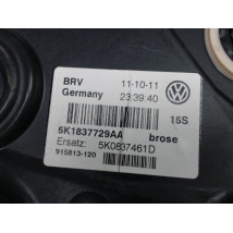 MECANISME+MOTEUR LEVE-GLACE AVANT GAUCHE VOLKSWAGEN GOLF VI 2008-