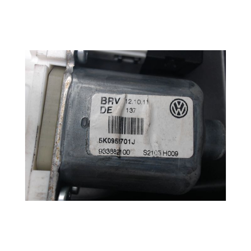 MECANISME+MOTEUR LEVE-GLACE AVANT GAUCHE VOLKSWAGEN GOLF VI 2008-