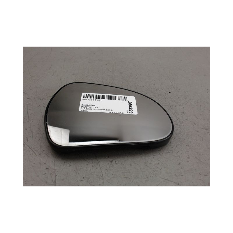 GLACE RETROVISEUR EXT D PEUGEOT 207