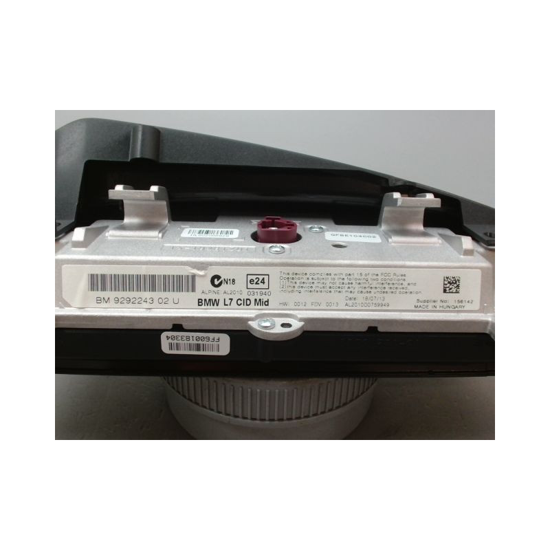ECRAN GPS BMW SERIE 1 II (F20/F21) 2011-...