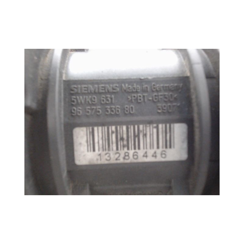 DEBITMETRE AIR PEUGEOT 206