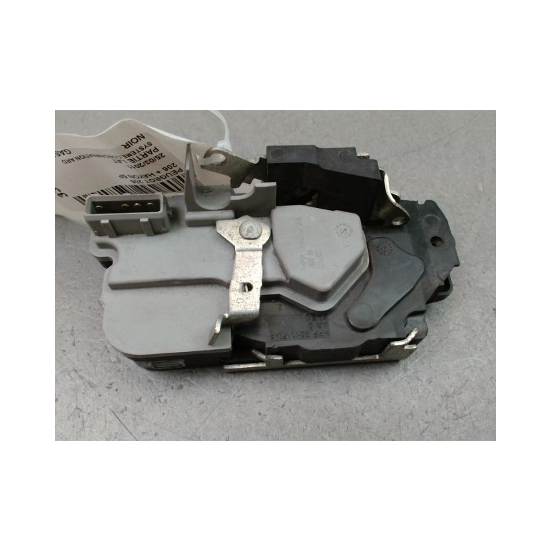SYSTEME CONDAMNATION ARRIERE DROIT PEUGEOT 206 + 2009-2013