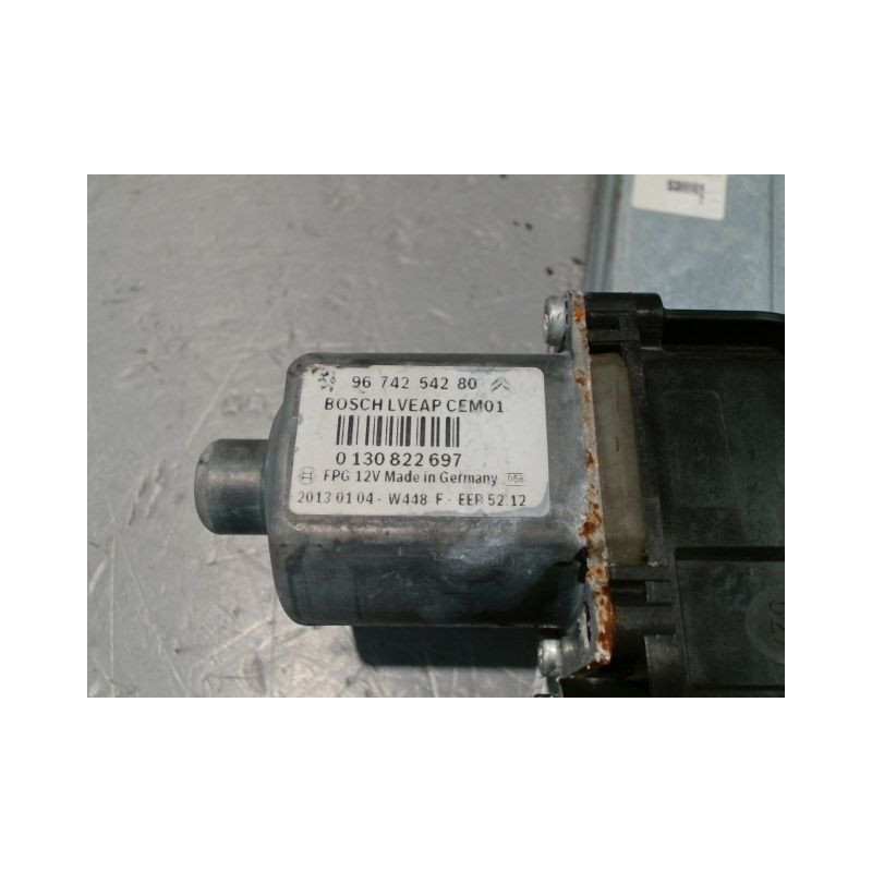 MECANISME+MOTEUR LEVE-GLACE AVANT GAUCHE PEUGEOT 208