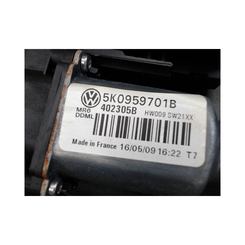 MECANISME LEVE-GLACE AVANT GAUCHE VOLKSWAGEN GOLF