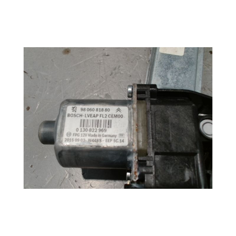 MECANISME+MOTEUR LEVE-GLACE AVANT GAUCHE PEUGEOT 208