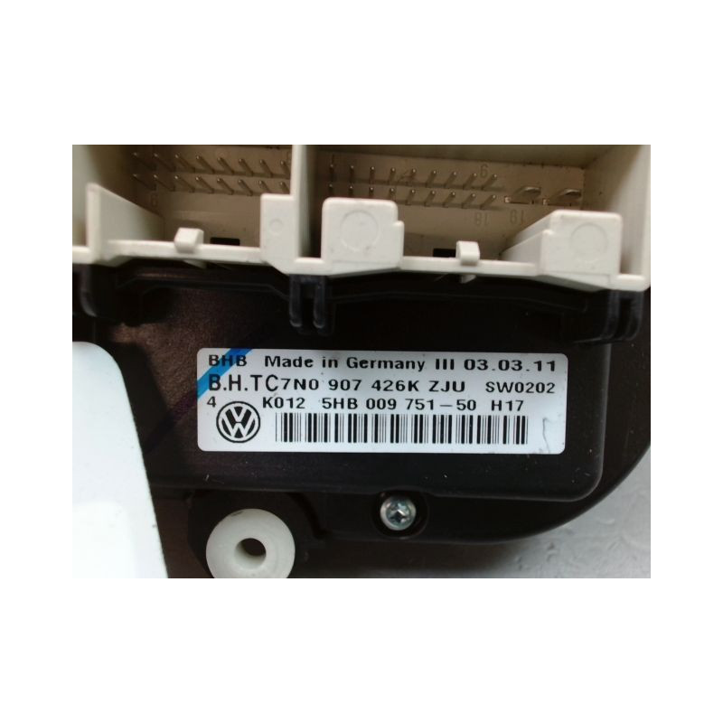 COMMANDE DE CHAUFFAGE VOLKSWAGEN GOLF VI (1K) 2008-2013