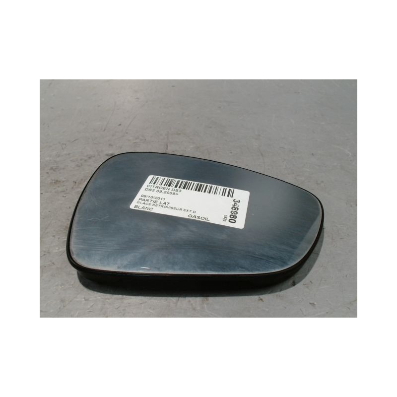 GLACE RETROVISEUR EXT D CITROEN DS3 2009-