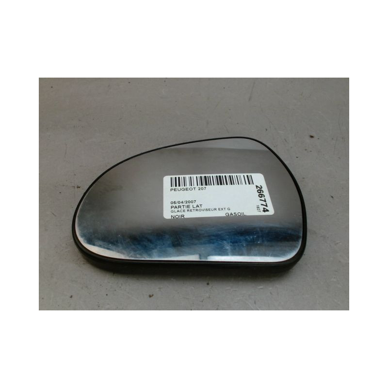 GLACE RETROVISEUR EXT G PEUGEOT 207