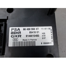 COMMANDE DE CHAUFFAGE PEUGEOT 206