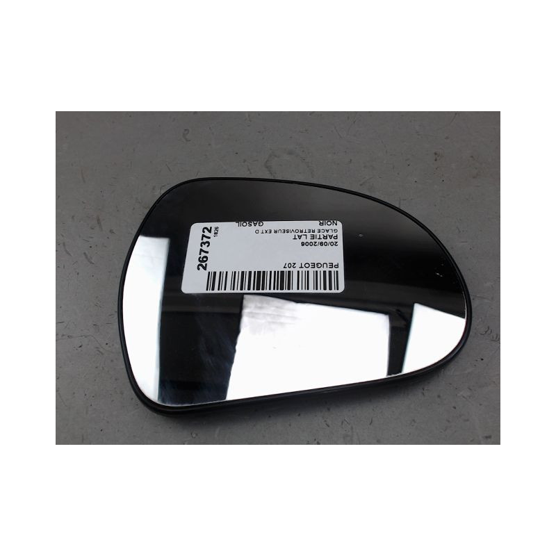 GLACE RETROVISEUR EXT D PEUGEOT 207
