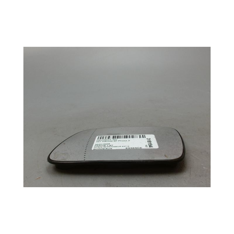 GLACE RETROVISEUR EXT G PEUGEOT 307 Phase 2 2005-2007