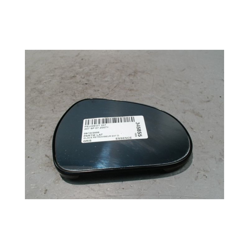 GLACE RETROVISEUR EXT D PEUGEOT 207 2007-