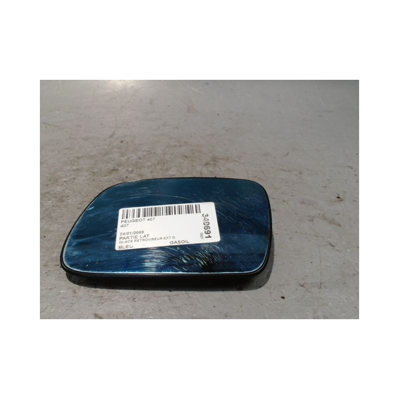 GLACE RETROVISEUR EXT G PEUGEOT 407