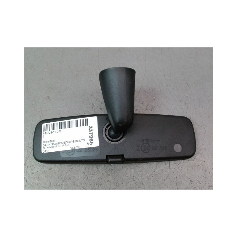 RETROVISEUR INTERIEUR PEUGEOT 208 Phase 1 2012-...