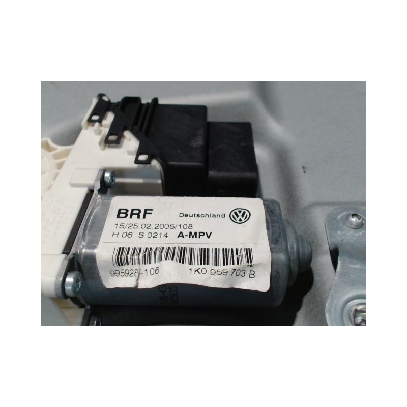 MECANISME+MOTEUR LEVE-GLACE ARRIERE GAUCHE VOLKSWAGEN TOURAN