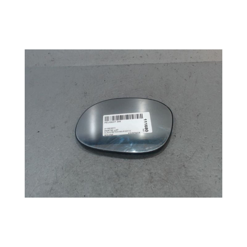 GLACE RETROVISEUR EXT G PEUGEOT 206