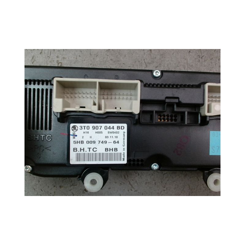 COMMANDE DE CHAUFFAGE SKODA OCTAVIA 2008-