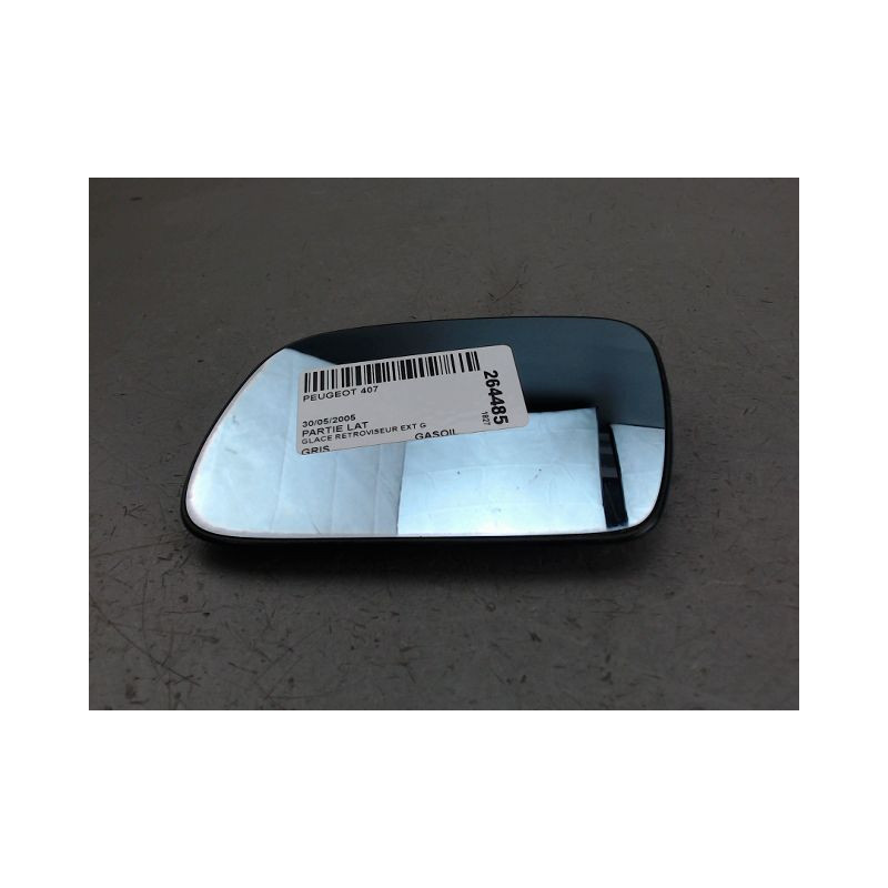 GLACE RETROVISEUR EXT G PEUGEOT 407