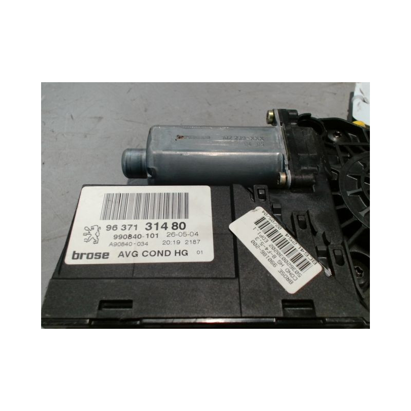 MECANISME+MOTEUR LEVE-GLACE AVANT GAUCHE PEUGEOT 307 2001-2005
