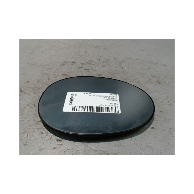 GLACE RETROVISEUR EXT D PEUGEOT 107 3P