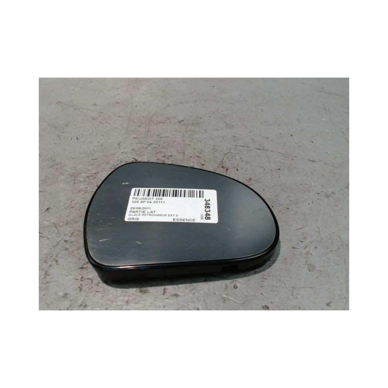 GLACE RETROVISEUR EXT D PEUGEOT 308 2011-