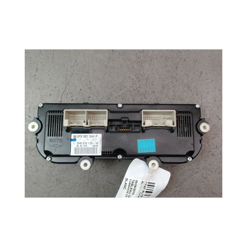 COMMANDE DE CHAUFFAGE SEAT ALTEA MONOSP. Phase 2 2009-...