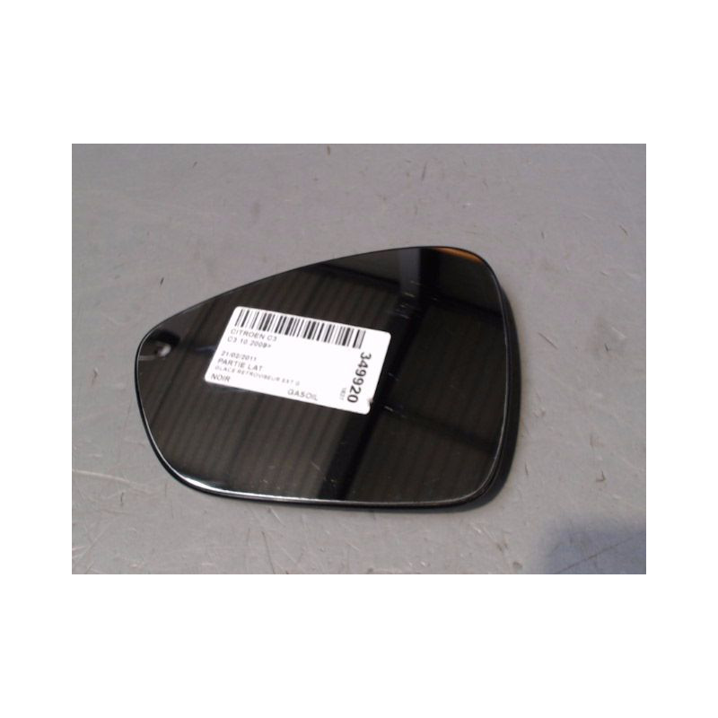 GLACE RETROVISEUR EXT G CITROEN C3 2009-