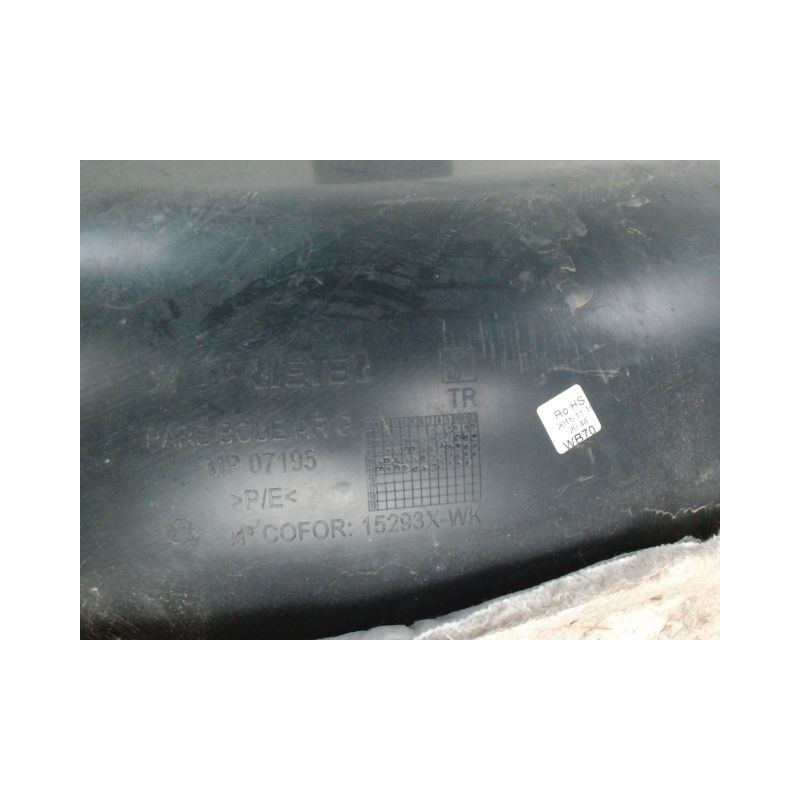 PARE-BOUE ARRIERE GAUCHE PEUGEOT 208