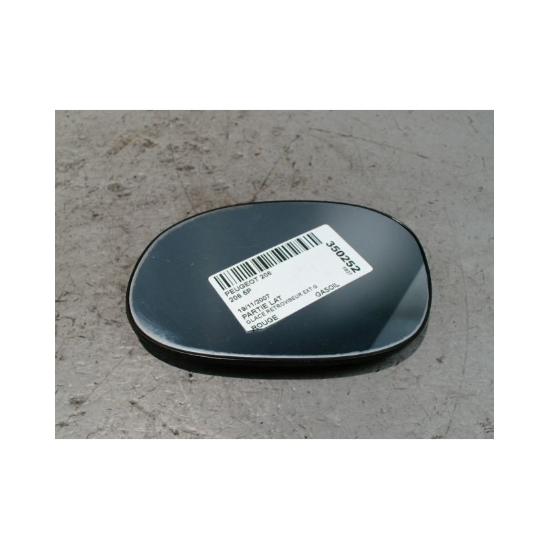 GLACE RETROVISEUR EXT G PEUGEOT 206 5P