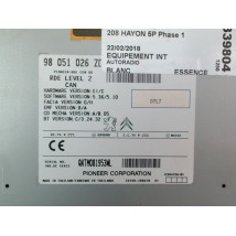 AUTORADIO PEUGEOT 208 Phase 1 2012-...