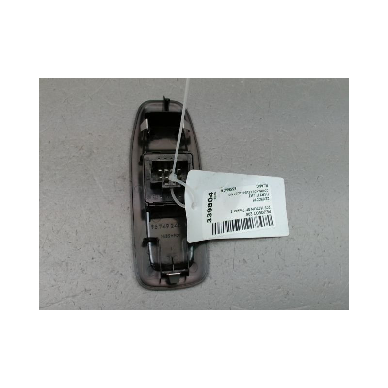COMMANDE LEVE-GLACE PORTE AVG PEUGEOT 208 Phase 1 2012-...