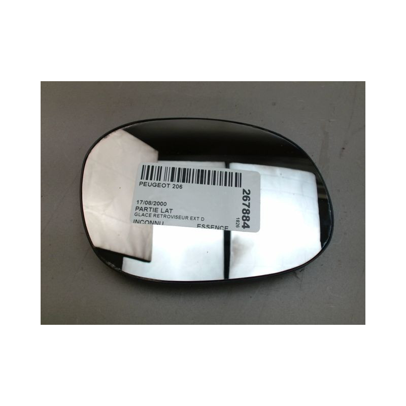 GLACE RETROVISEUR EXT D PEUGEOT 206