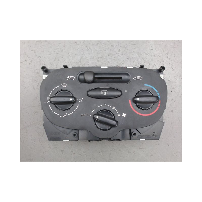 COMMANDE DE CHAUFFAGE PEUGEOT 206