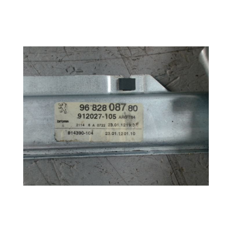 MECANISME+MOTEUR LEVE-GLACE ARRIERE GAUCHE PEUGEOT 3008 2009-