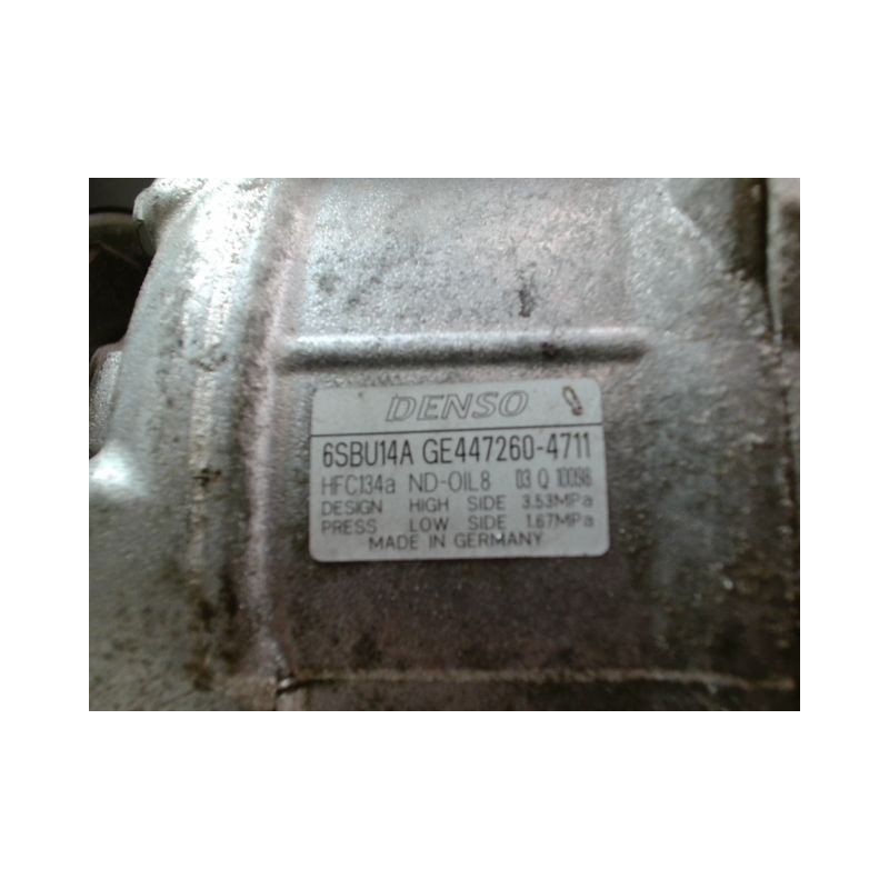 COMPRESSEUR AIR CONDITIONNE BMW SERIE 3 BERL. VI (F30/F80) 2011-...